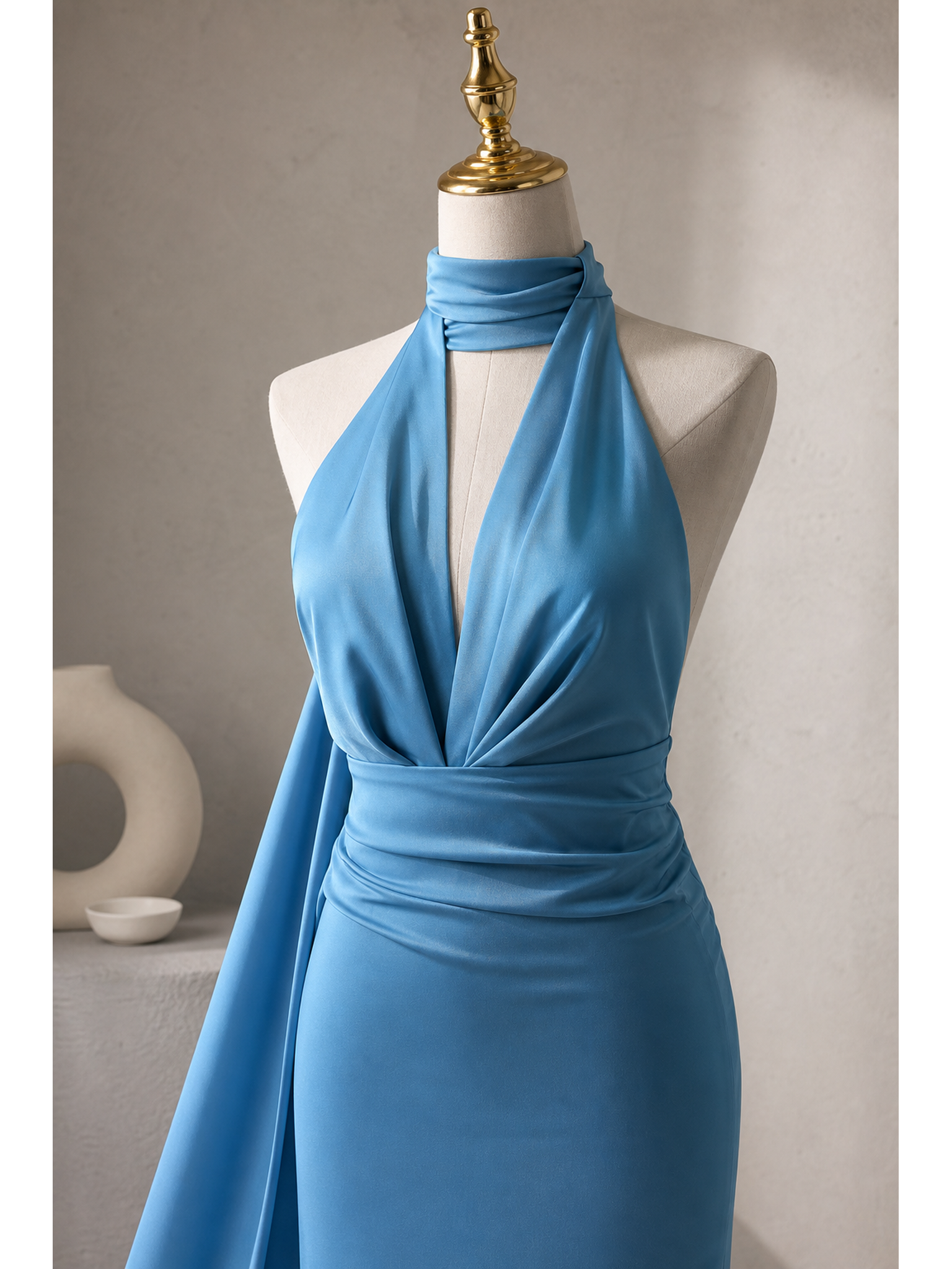 Women's Statue of Liberty Costume with Dress and Accessories