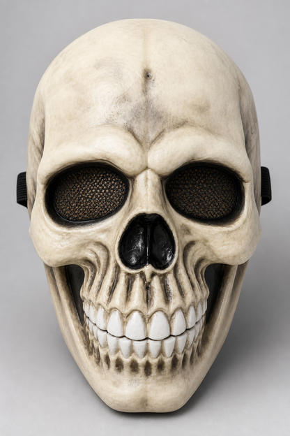 1pc Halloween Skull Mask Plastic Open Face 3D Skull Face Mask for Cosplay Party