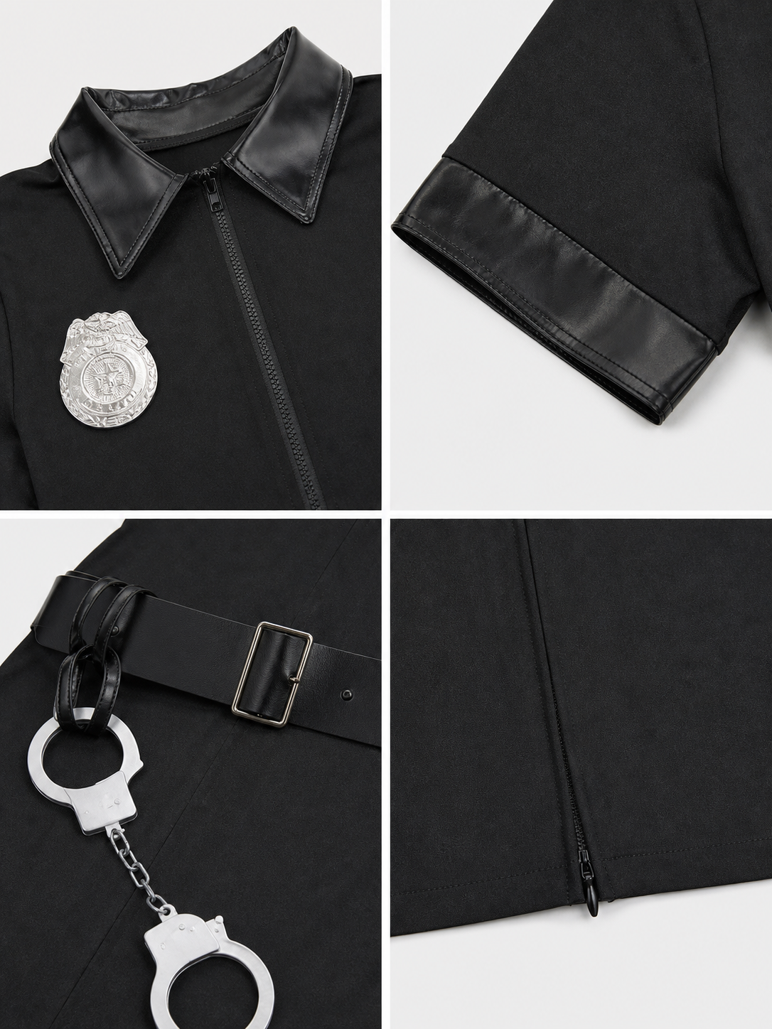 Police Uniform Costume Dress for Cosplay