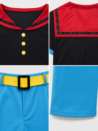 Sailor Costume for Cosplay with Hat