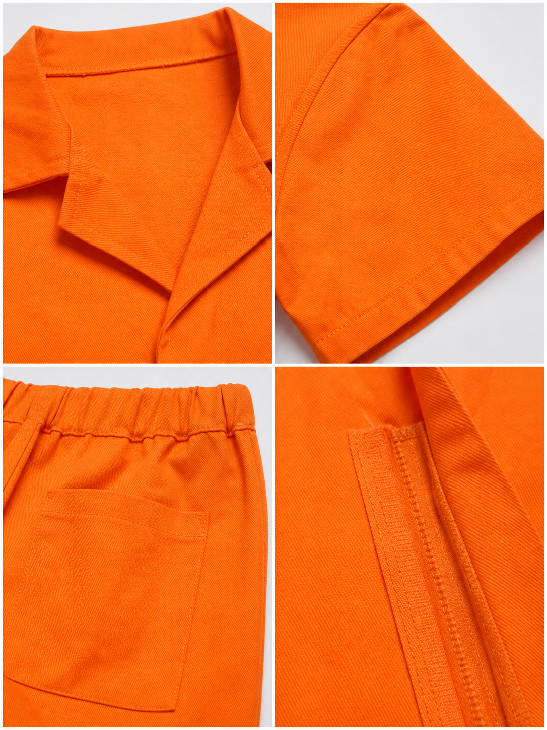Prisoner Costume, Orange, XS, Accessories