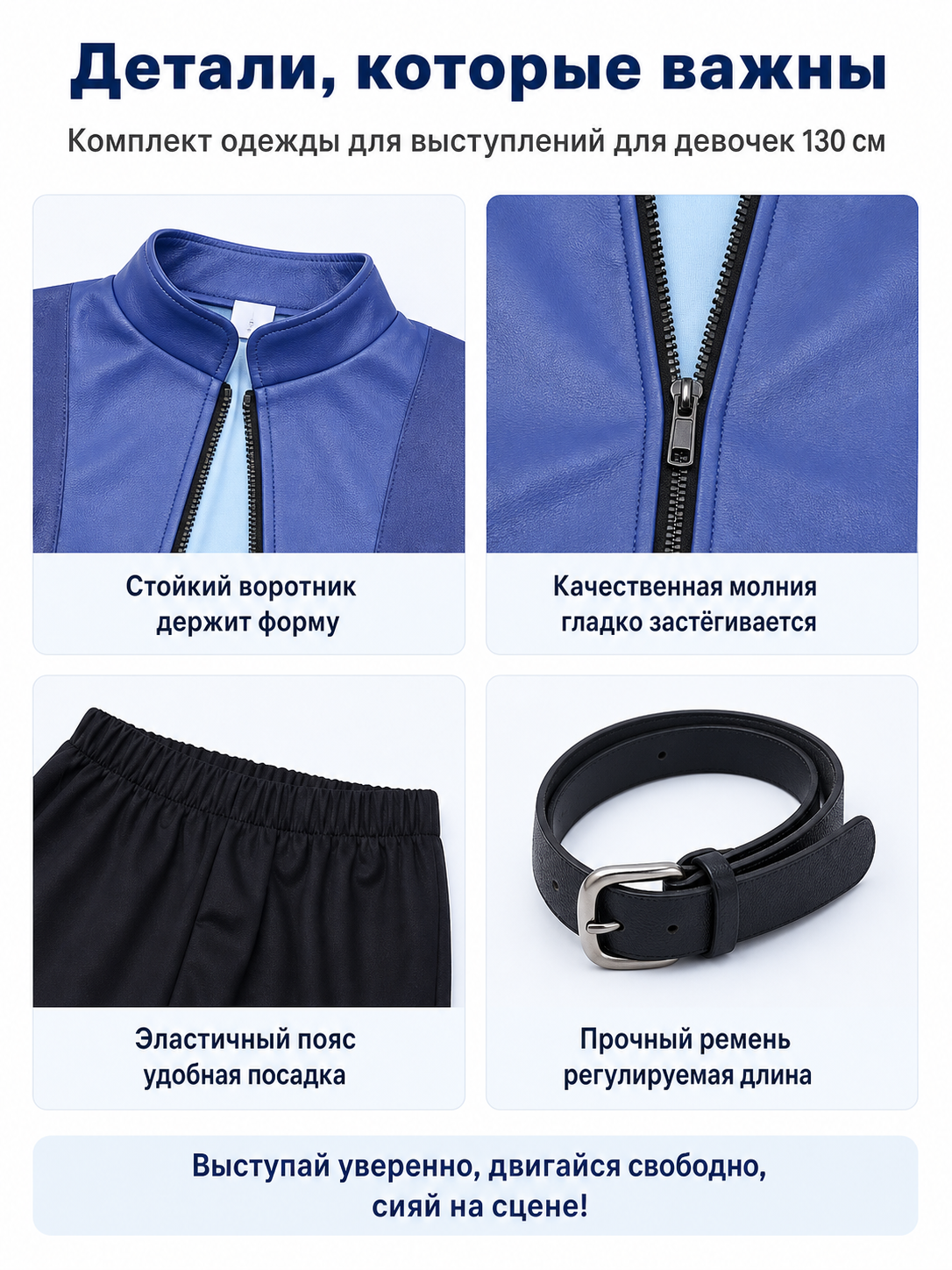Judy Costume from Zootopia with Jacket, Shirt, and Pants detail view