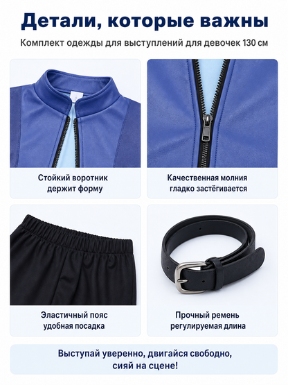 Judy Costume from Zootopia with Jacket, Shirt, and Pants detail view