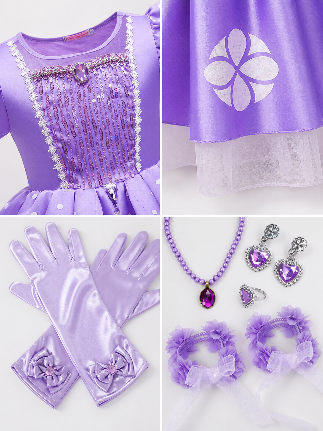 Princess Carnival Costume for Halloween and Cosplay product detail composite