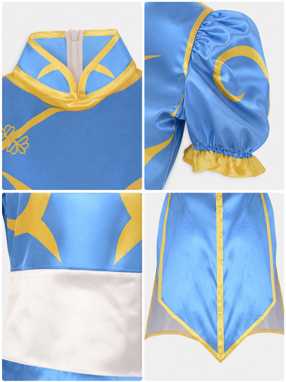 Chun-Li Cosplay Dress, Chinese Style