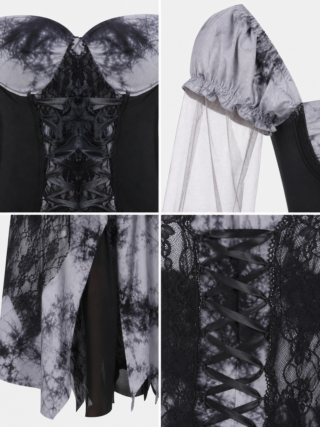 Gothic-Style Halloween Stage Costume