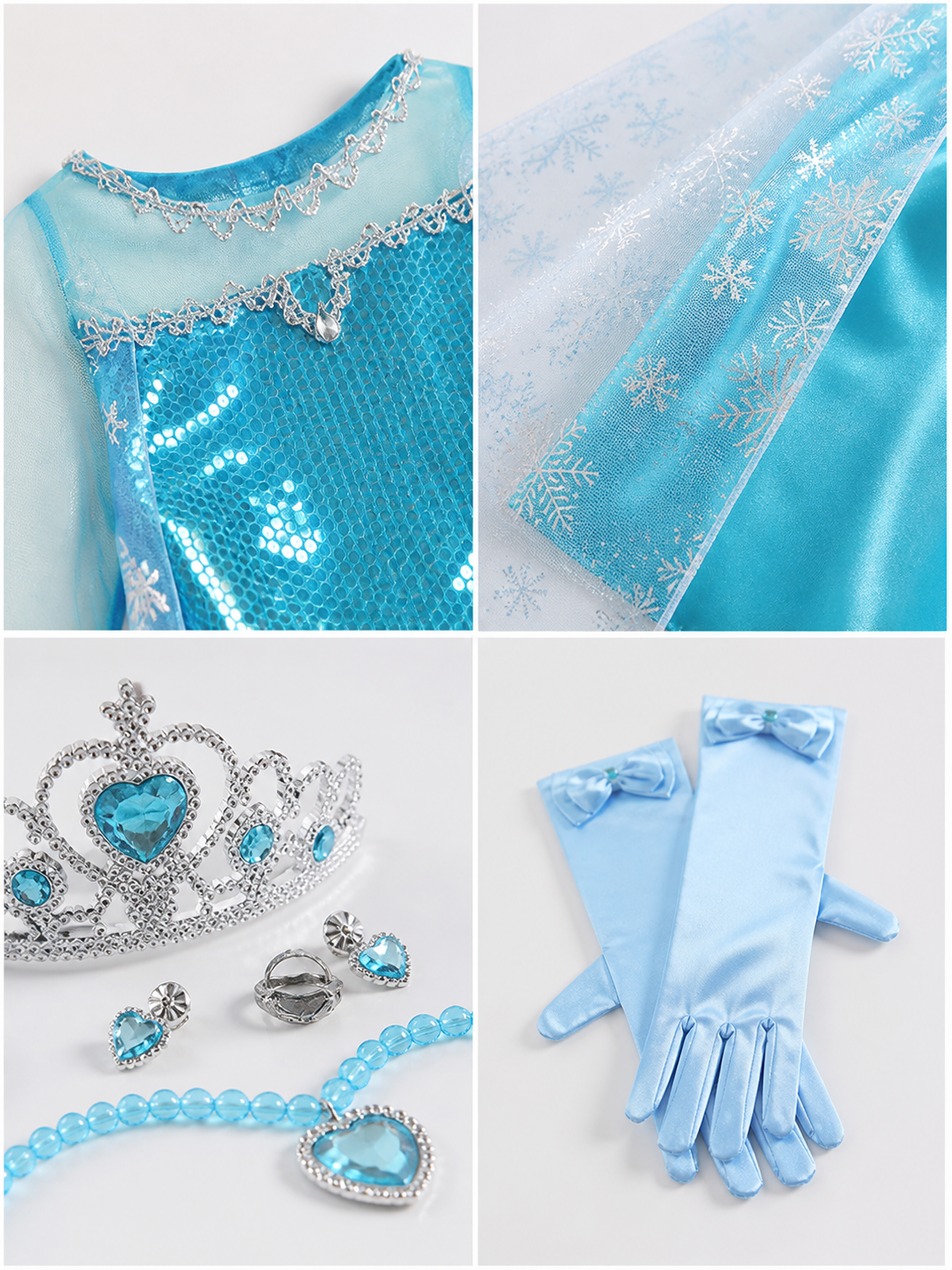 Snow Queen Costume for Halloween and Cosplay