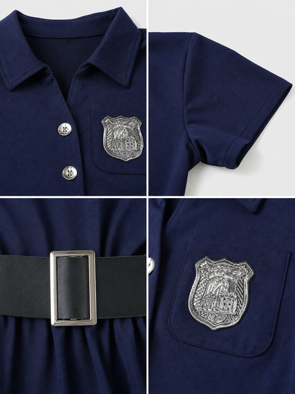 Police Costume with Cap