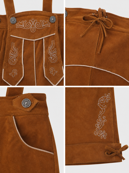 Bavarian Costume for Celebrations: Shirt and Pants