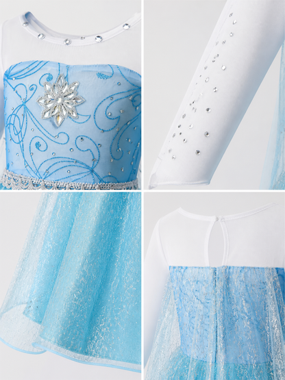 Halloween Ice Princess Costume product detail composite
