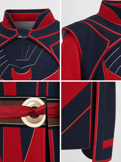 Marvel Superhero Cosplay Costume, Red and Blue