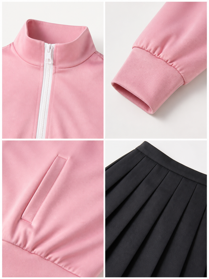 Pink and Black Costume for Halloween and Cosplay