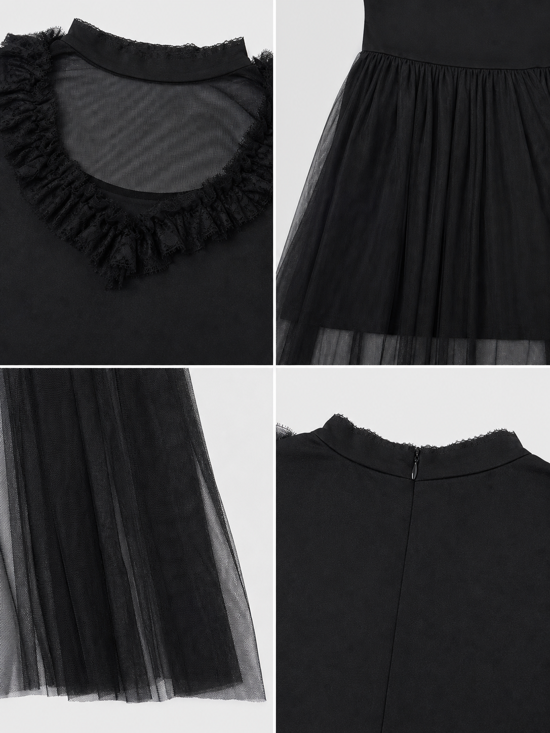 Gothic costume dress with veil and gloves
