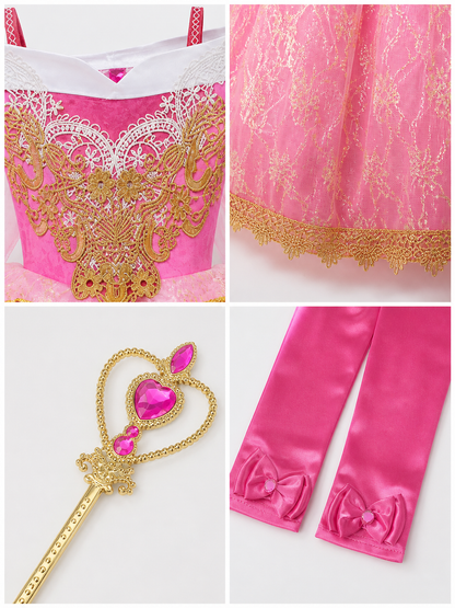 Princess Costume for Halloween and Cosplay detail view