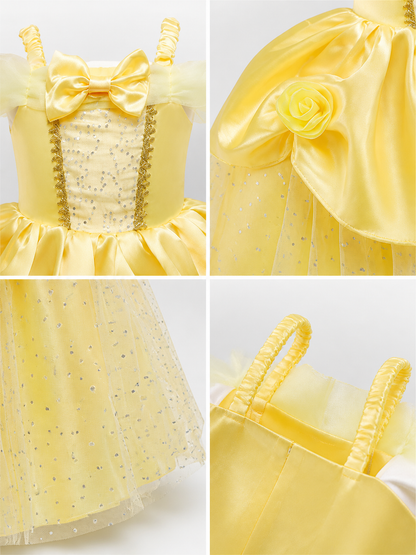 Yellow Princess Costume for Halloween