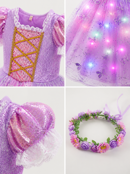 Light-Up Princess Costume for Halloween