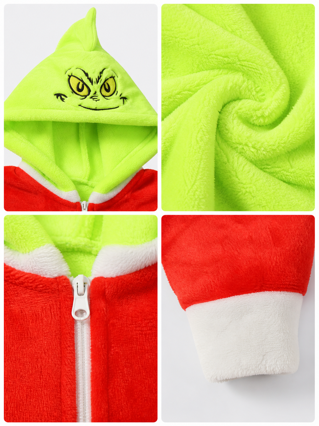 Halloween Hooded One-Piece Pajama Costume