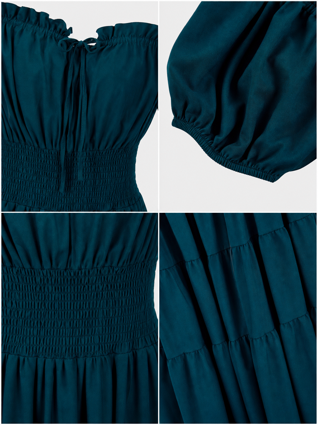 Medieval Irish-Style Tiered Dress