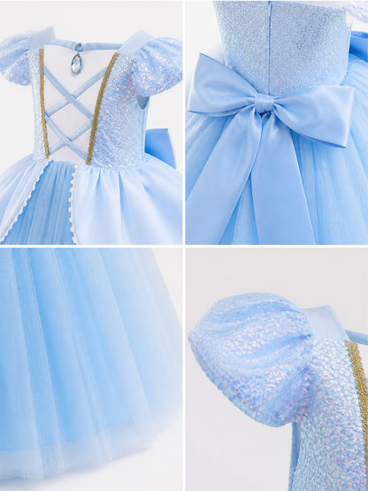 Blue Princess Halloween Costume
