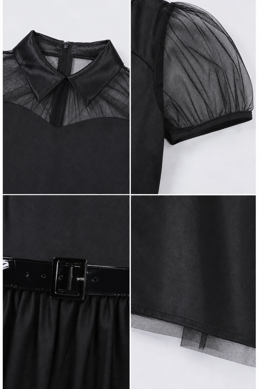 Halloween Costume: Dress, Hat, and Belt