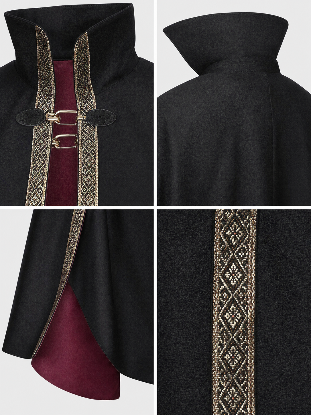 Cosplay Costume: Cloak with Hat for Halloween Look