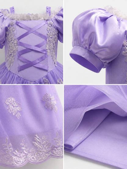 Purple Carnival Dress for Halloween and Cosplay