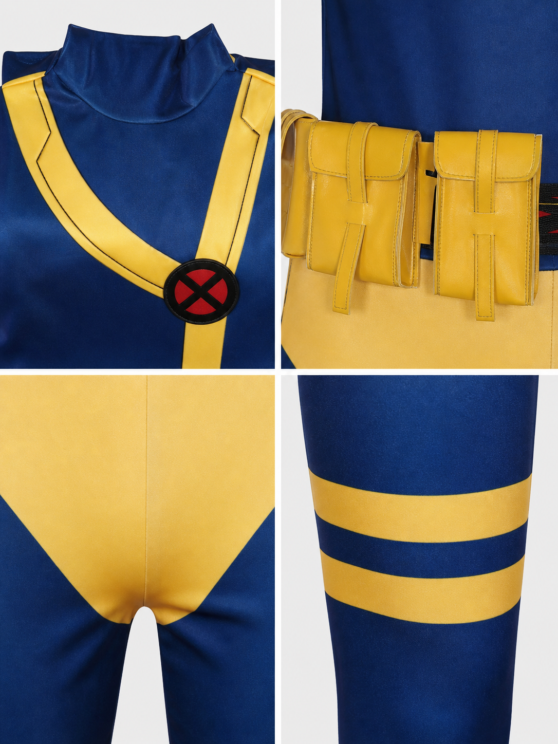 X-Men ’97 Cosplay Jumpsuit with Accessories