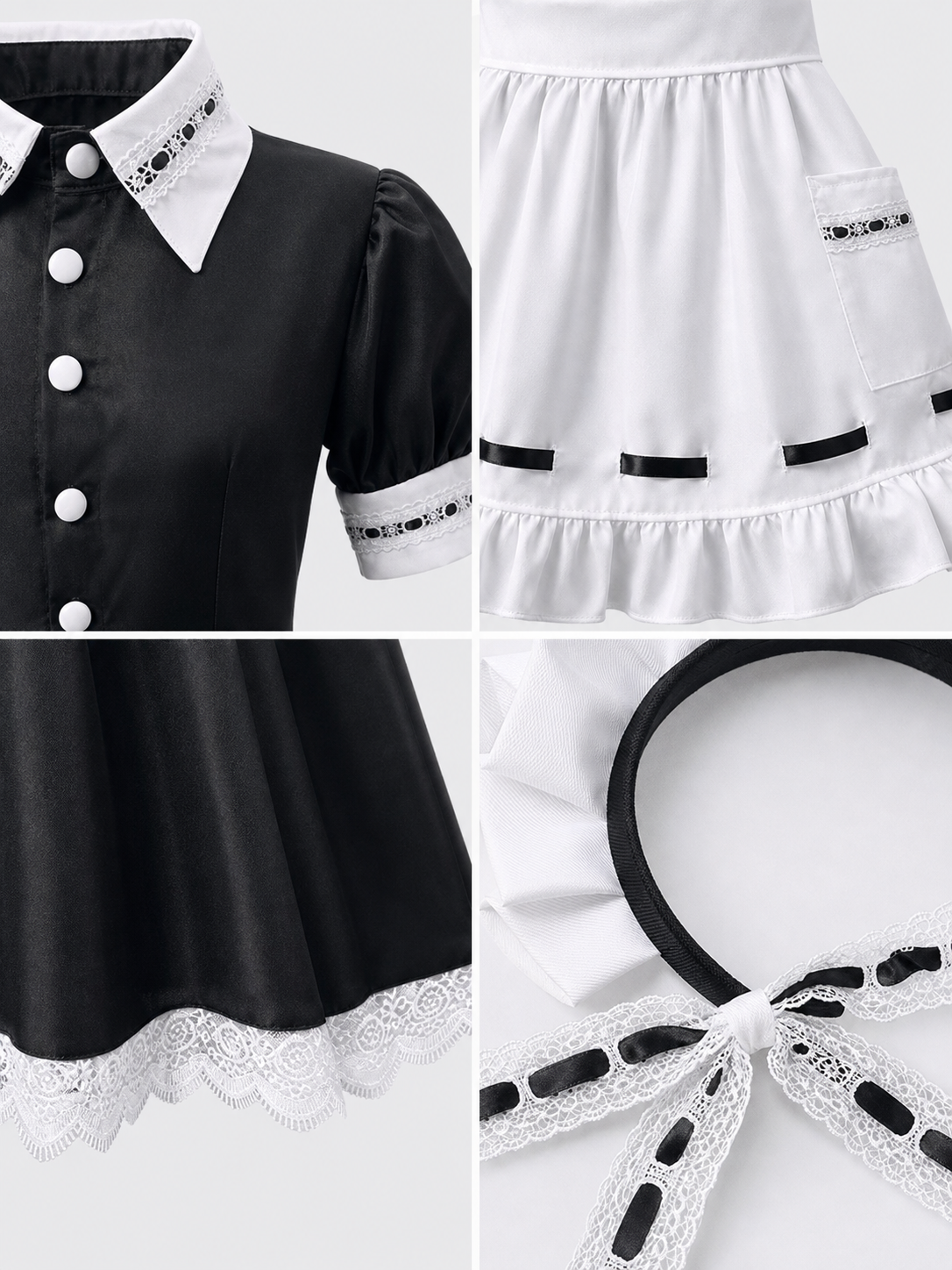 Doctor Emily Dyer Cosplay Maid Costume