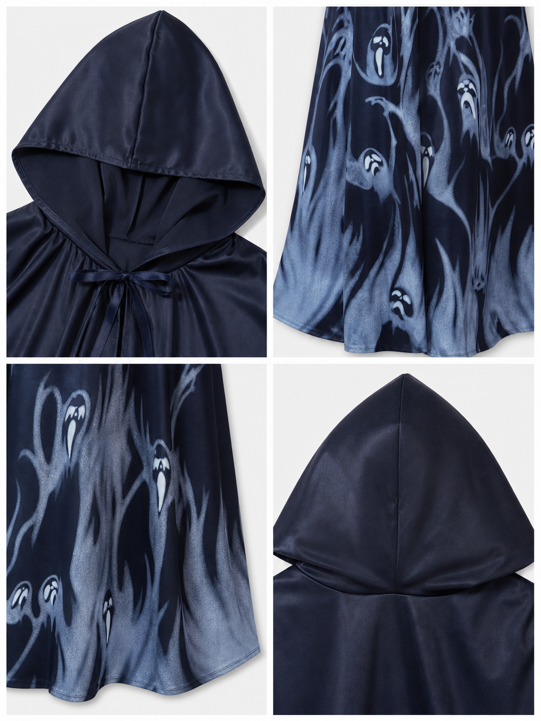 Cosplay Costume with Hood, Cape, and Gloves