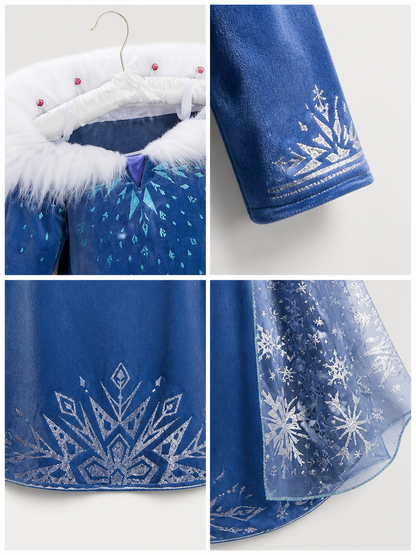Snow Queen Carnival Dress Costume for Halloween product detail composite