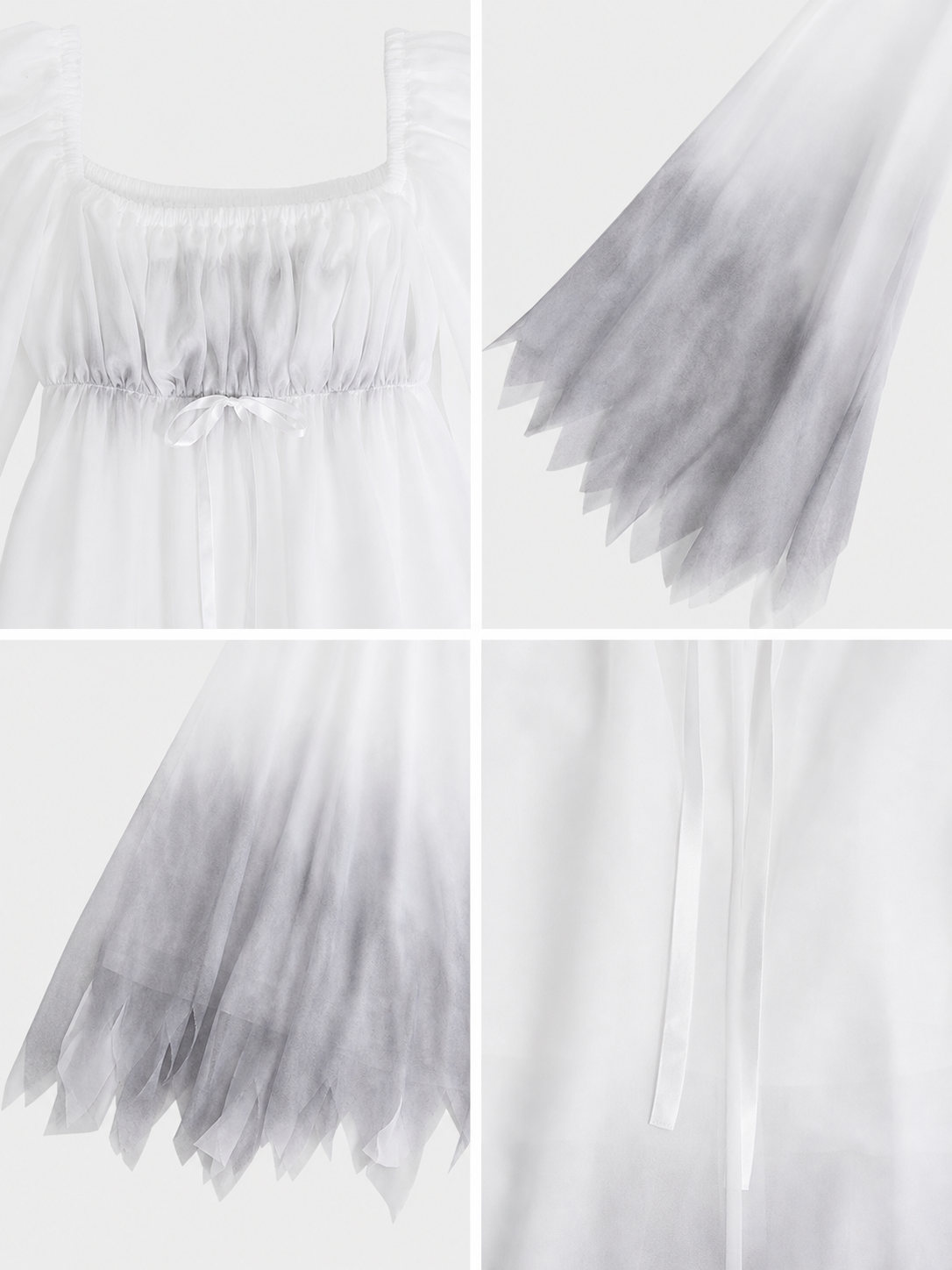 Halloween Cosplay Dress with Wide Sleeves