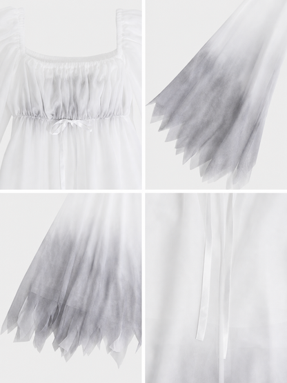 Halloween Cosplay Dress with Wide Sleeves