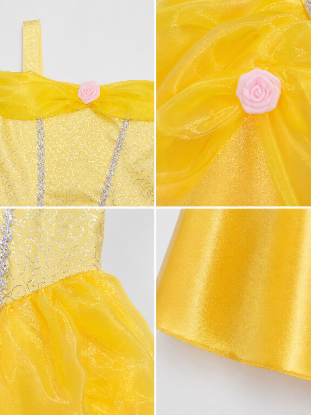 Princess Costume Dress with a Full Skirt