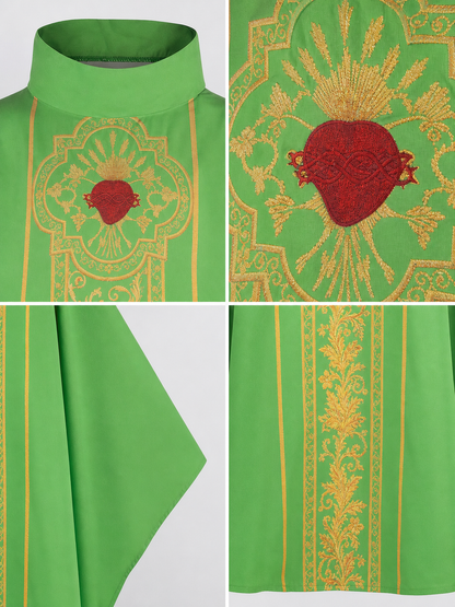 Cosplay Robe Costume with Gold Accents