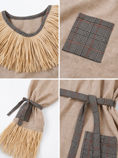 Scarecrow Costume for Cosplay and Stage Performances detail view