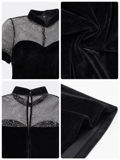 Mavis Cosplay Dress with Headpiece and Arm Cuffs