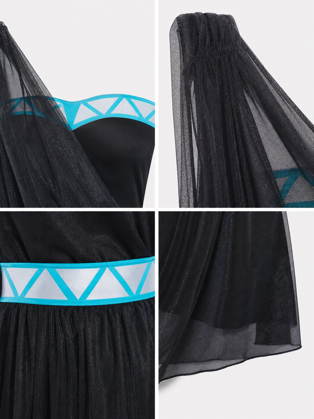 Asymmetrical Cosplay Performance Dress