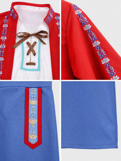 Historical Cosplay Costume with Jacket and Shorts