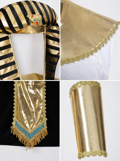 Ancient Egyptian-Style Pharaoh Costume for Parties
