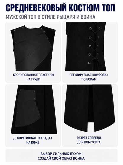 Sleeveless Asymmetrical Jumpsuit with Pocket in Black detail view