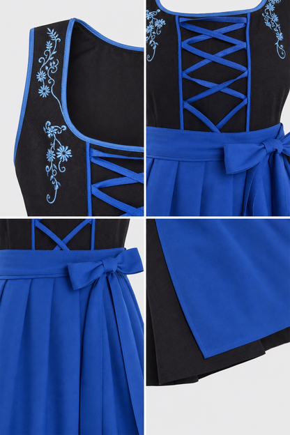 Bavarian-Style Carnival Costume Dress