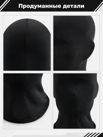 Black Carnival Mask for Halloween and Cosplay product detail composite
