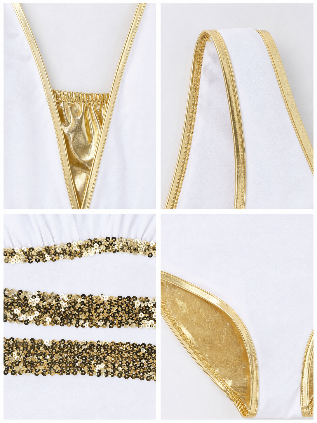 Egyptian Costume with Gold Decor and Draping