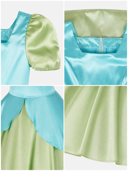 Cinderella Cosplay Costume: Dress with Bow and Headband