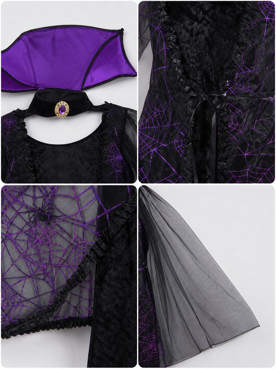 Gothic Bat Costume Dress