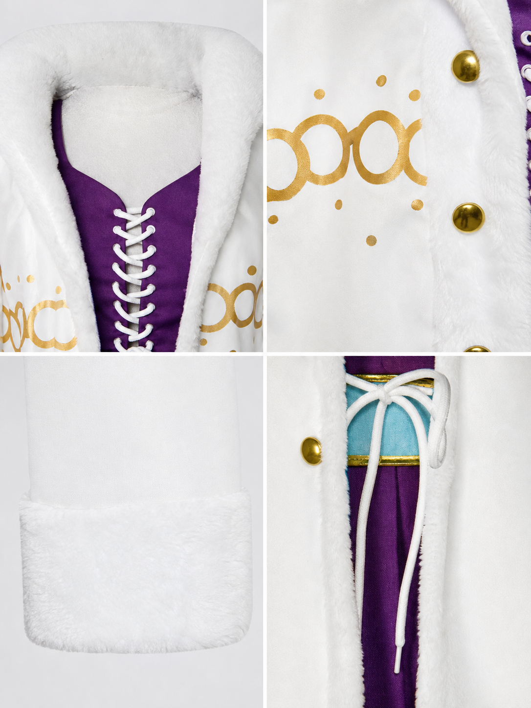 White long coat for Star Wars cosplay