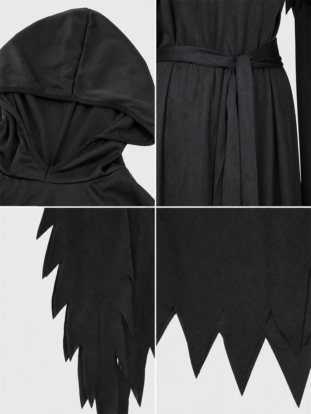 Halloween Grim Reaper Costume with Hood