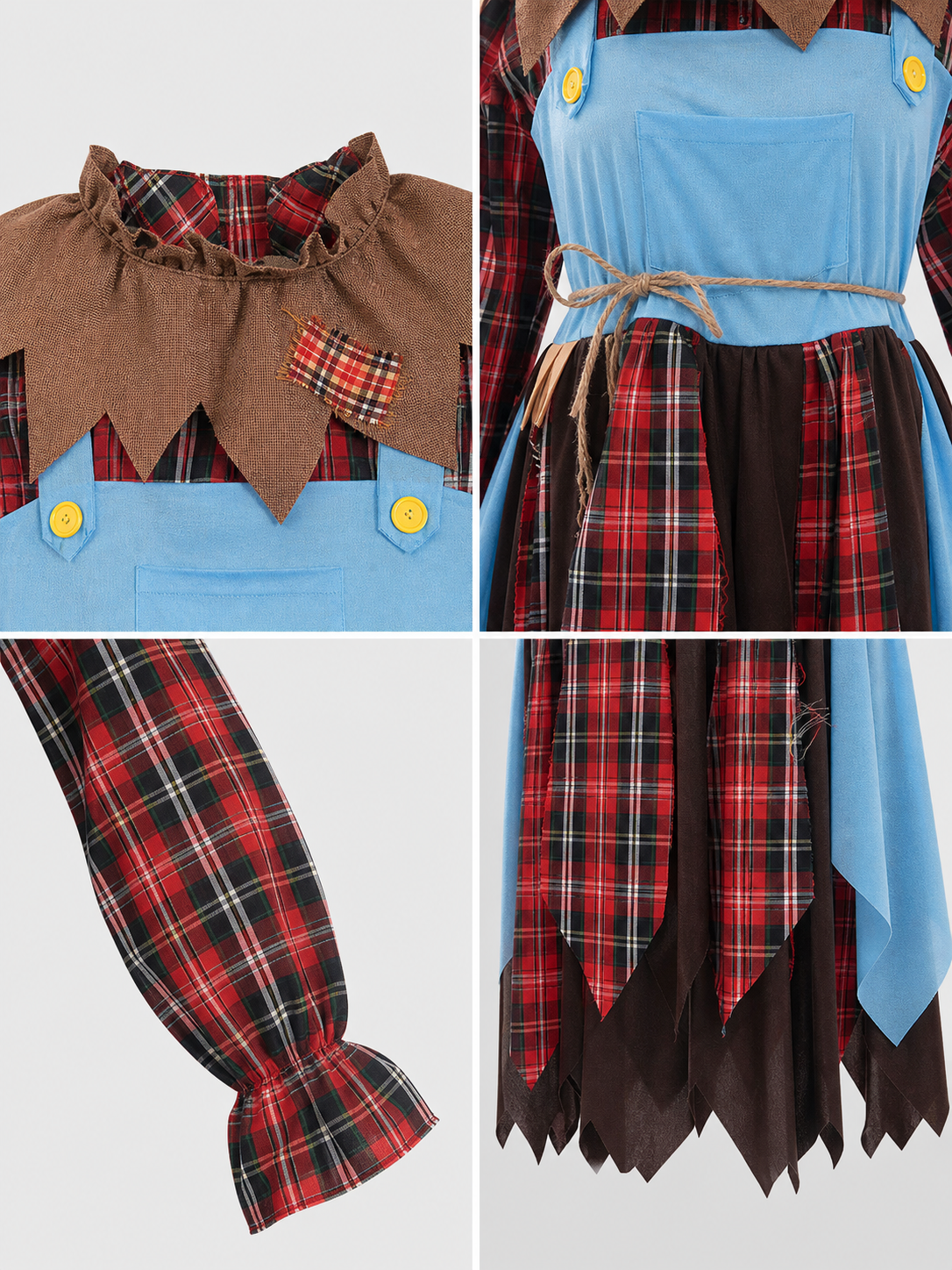 Scarecrow Costume: Dress and Hat