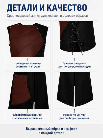 Sleeveless Dress with Asymmetrical Overlays detail view
