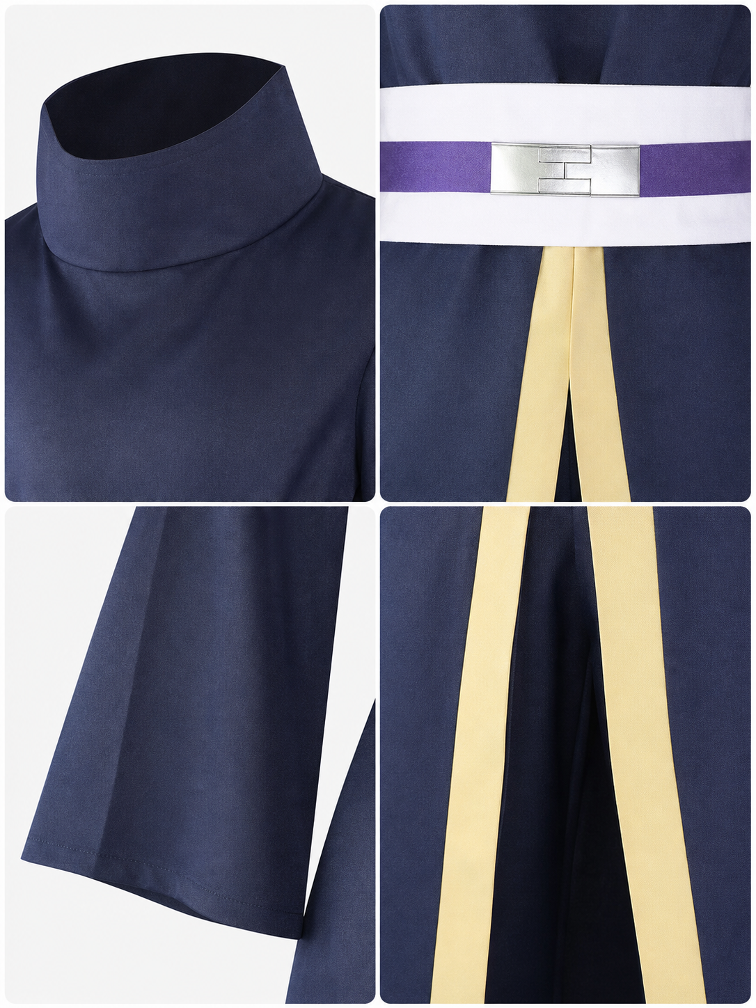 Obito Cosplay Costume: Robe, Pants, and Accessories